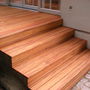 Terrassendielen Doussie Stufen