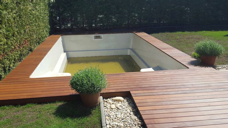 IPE Terrassendielen Diamantnuss